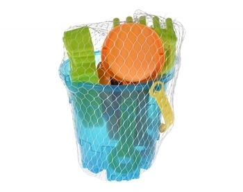 Набор для игры с песком Same Toy, с водным пистолетом, голубой (882Ut-1) - Pampik - 6