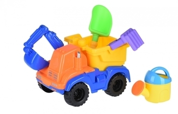 

Набор для игры с песком Same Toy Экскаватор, оранжевый (HY-1810WUt-2)