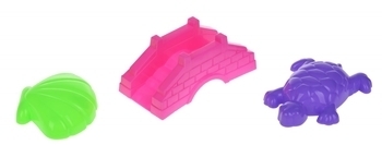 Набор для игры с песком Same Toy, 6 предметов, зеленый (HY-1142WUt-1) - Pampik - 5