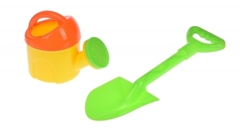 Набор для игры с песком Same Toy, 7 предметов, розовый (HY-1143WUt-1) - Pampik - 5