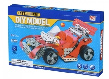 Конструктор Same Toy Inteligent DIY Model Двомісна машина, 175 деталей (WC98DUt) - Pampik - 2