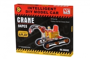 Конструктор Same Toy Inteligent DIY Model Car Кран, 94 детали (58032Ut) - Pampik - 2
