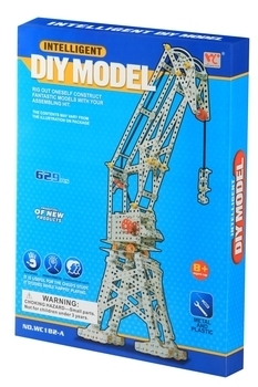 

Конструктор Same Toy Inteligent DIY Model Подъемный кран, 629 деталей (WC182AUt