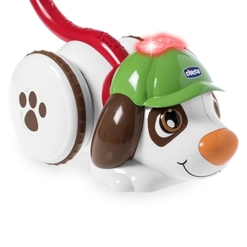 Іграшка-каталка Chicco Песик Детектив (07417.00) - Pampik - 5