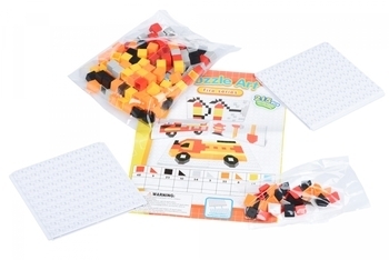 Мозаика Same Toy Puzzle Art Пожарная машина, 215 деталей (5991-3Ut) - Pampik - 3