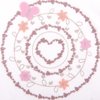 Комплект Flexi, велюр, р.68, рожевий (218003) - Pampik - 5