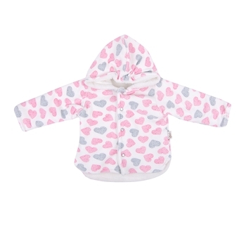 Комплект Flexi, велюр, р.68, рожевий (218003) - Pampik - 2