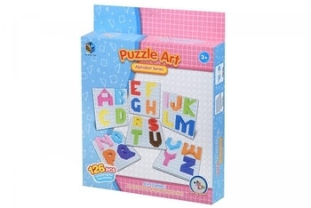 Мозаика Same Toy Puzzle Art Английский алфавит, 126 деталей (5990-3Ut) - Pampik