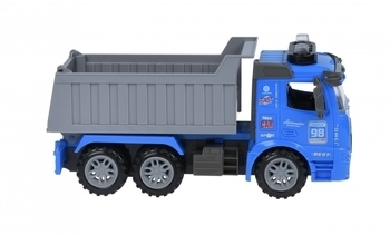 Самосвал Same Toy Truck, со светом и звуком, синий (98-614AUt-2) - Pampik - 2