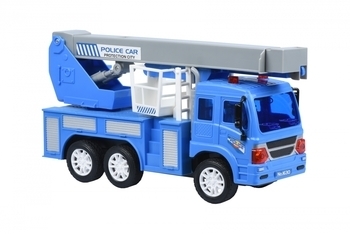 Машинка на радіоуправлінні Same Toy City Кран з кошиком, синій (F1630Ut) - Pampik - 2