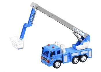 Машинка на радіоуправлінні Same Toy City Кран з кошиком, синій (F1630Ut) - Pampik - 4