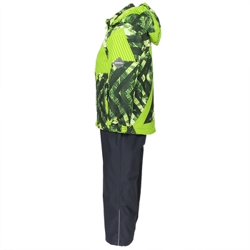 Термокомплект Huppa Yoko 1, р.110, салатовий з хакі (41190114-82347) - Pampik - 2
