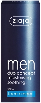 Увлажняющий крем Ziaja Men для мужчин, 50 мл - Pampik