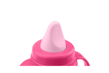 Чашка-непроливайка Nuvita, 250 мл, рожевий (NV1440Pink) - Pampik - 2