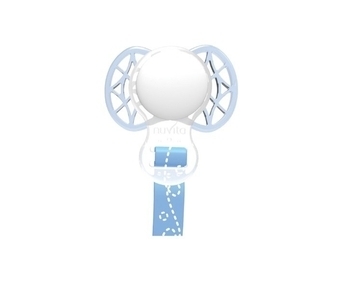 Клипса для пустышки Nuvita, голубой (NV6070Blue) - Pampik - 2