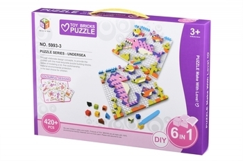 Мозаїка Same Toy Colourful designs Підводний світ, 420 елементів (5993-3Ut) - Pampik