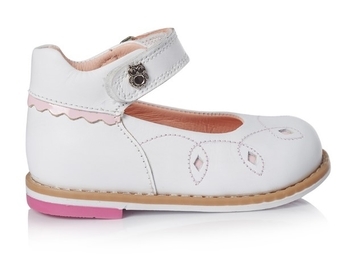 Туфли Theo Leo, кожа, р.18, белый (138_18) - Pampik - 4