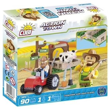 

Конструктор Cobi Action Town Молочная ферма, 90 деталей (COBI-1873