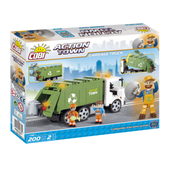 

Конструктор Cobi Action Town Мусоровоз, 200 деталей (COBI-1780