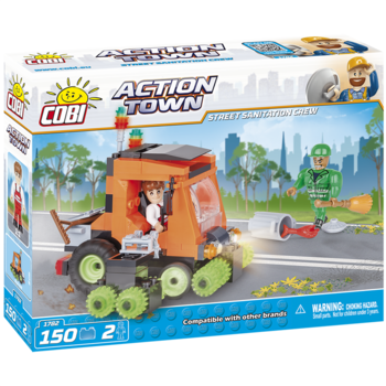 

Конструктор Cobi Action Town Машина-уборщик, 150 деталей (COBI-1782)