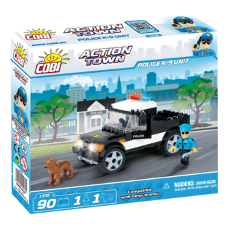 

Конструктор Cobi Action Town Полицейский отряд К-9, 90 деталей (COBI-1572