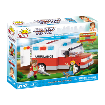 

Конструктор Cobi Action Town Скорая помощь, 200 деталей (COBI-1765)