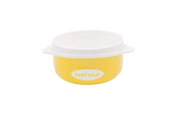 Набор детской посуды Baby Team с нагрудником (6090) - Pampik - 7