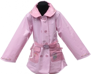 Плащ-дощовик Kidorable Англійські троянди Персонажі, р.136-140, рожевий (28786) - Pampik - 9