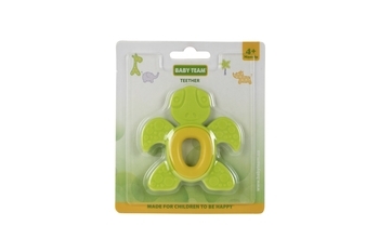Прорізувач Baby Team Черепашка, зелений (4012) - Pampik - 2