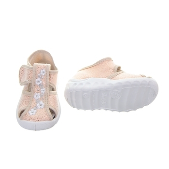 Тапочки Waldi Маша, текстиль, р.21, бежевый (05156) - Pampik - 2