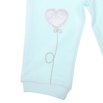 Костюм Twetoon Сердечки, інтерлок, р.68, бірюзовий (117177) - Pampik - 5