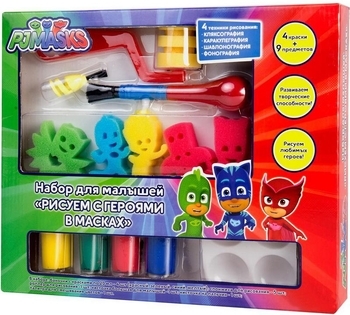 Набір для малювання PJ Masks Малюємо з героями в масках (119887) - Pampik