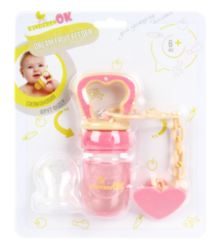 Ніблер KinderenOK NIBI, рожевий (101113) - Pampik