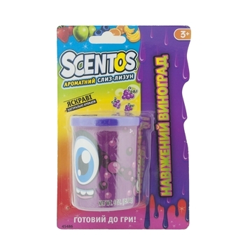 Ароматная слизь-лизун Scentos Безумный Виноград (45486) - Pampik
