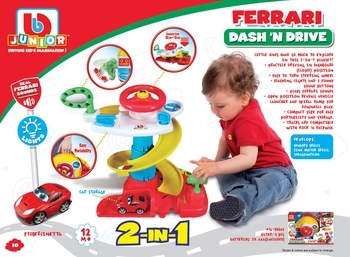 Игровой набор Bb Junior Ferrari Dash 'N Drive (16-88803) - Pampik - 4