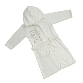 Халат BetiS Класичний, махра, р.116, молочний (27076944) - Pampik