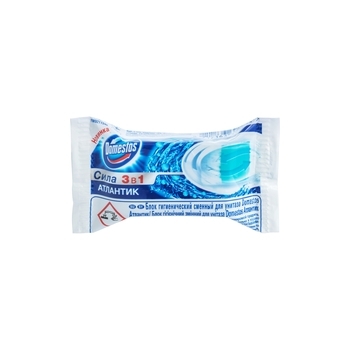 Змінний туалетний блок для унітаза Domestos Атлантик, 40 г - Pampik - 2