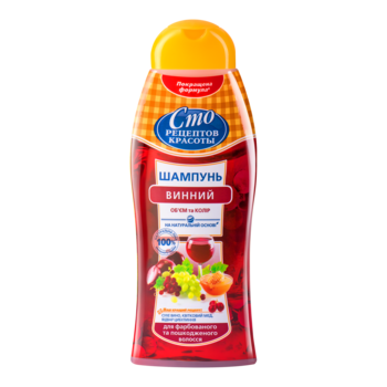 Шампунь Сто Рецептів Краси Обсяг і колір, 380 мл (67122871) - Pampik