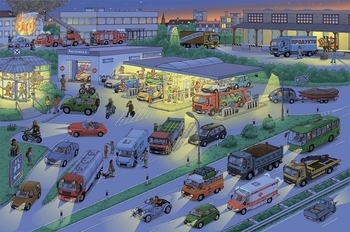 Міні Авто Віммельбух. Авто - Стефан Зайдел - Pampik - 3