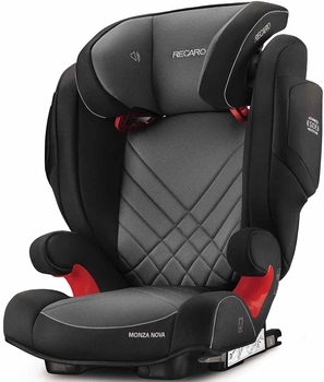 

Автокресло Recaro Monza Nova 2 Seatfix Carbon Black, черный с серым (6151.21502.66)