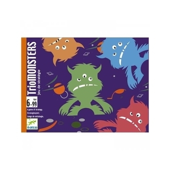 Настільна гра Djeco Тріо Монстри (DJ05187) - Pampik