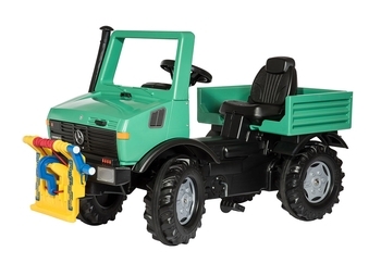 

Педальная машинка Rolly Toys Rolly Unimog Forst, с лебедкой, зеленый (38206)