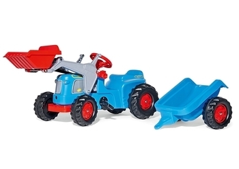 

Педальный трактор Rolly Toys rollyKiddy Classic, голубой (630042)