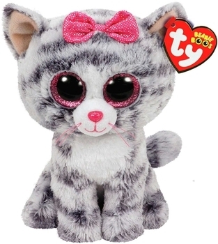 М'яка іграшка TY Beanie Boo's Кошеня Kiki, 15 см (37190) - Pampik