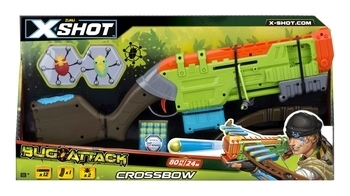 Скорострільний бластер Zuru X-Shot Crossbow Вогонь по жукам (4817) - Pampik