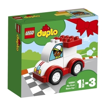 

Конструктор LEGO DUPLO Мой первый гоночный автомобиль, 6 деталей (10860)