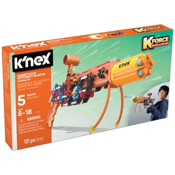Конструктор K'Nex Sabertooth Rotoshot Blaster, 131 деталь (47024) - Pampik