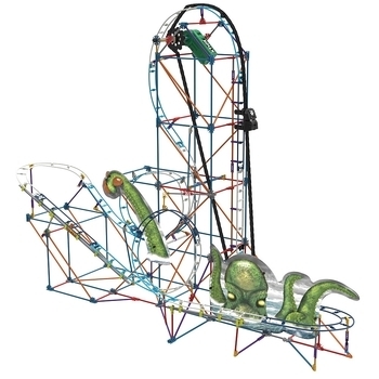 Конструктор K'Nex Американські гірки Помста Кракена, 568 деталей (17616) - Pampik - 2