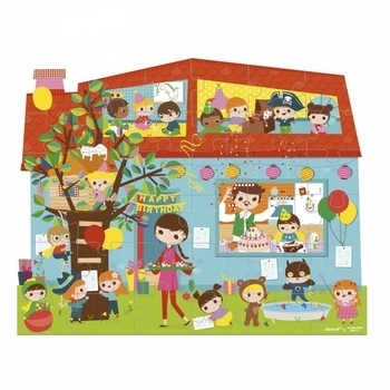 Пазли Janod Вечірка День Народження, 36 елементів (J02764) - Pampik - 3