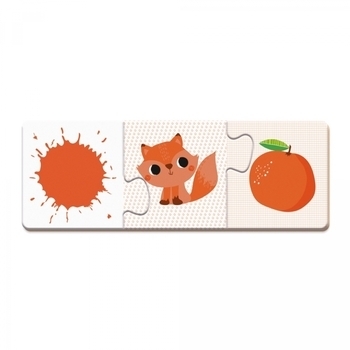 Пазли Janod Вивчаємо колір, 30 елементів (J02709) - Pampik - 4